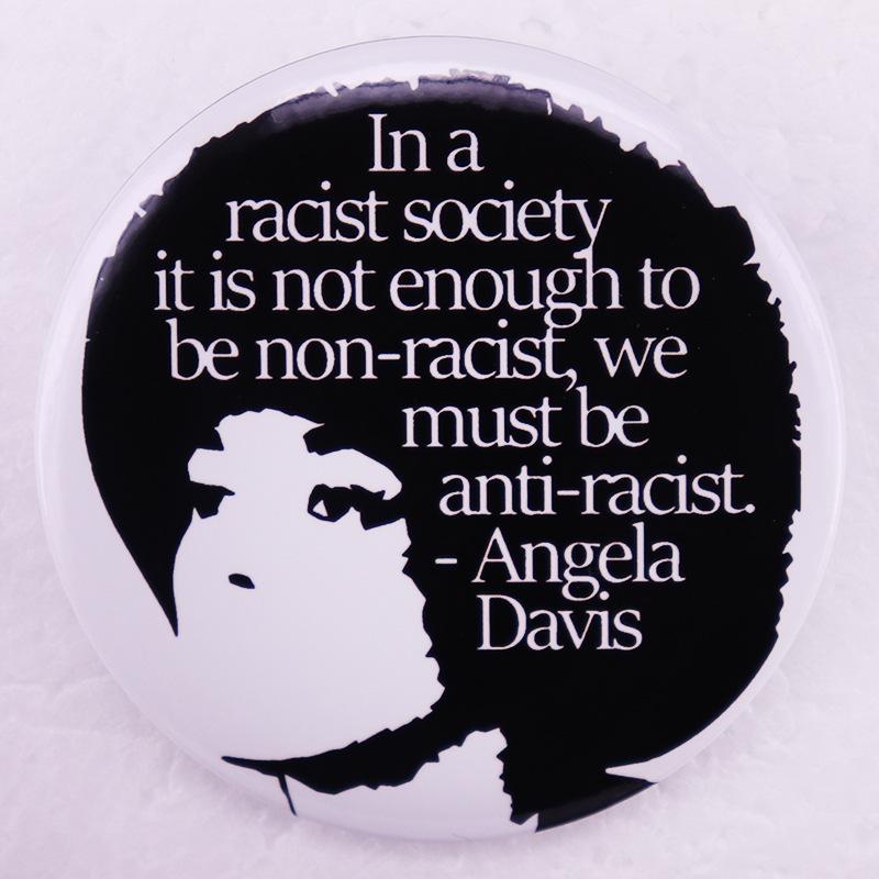 Celebrity Quote Portrait Brooches - European & American Styles