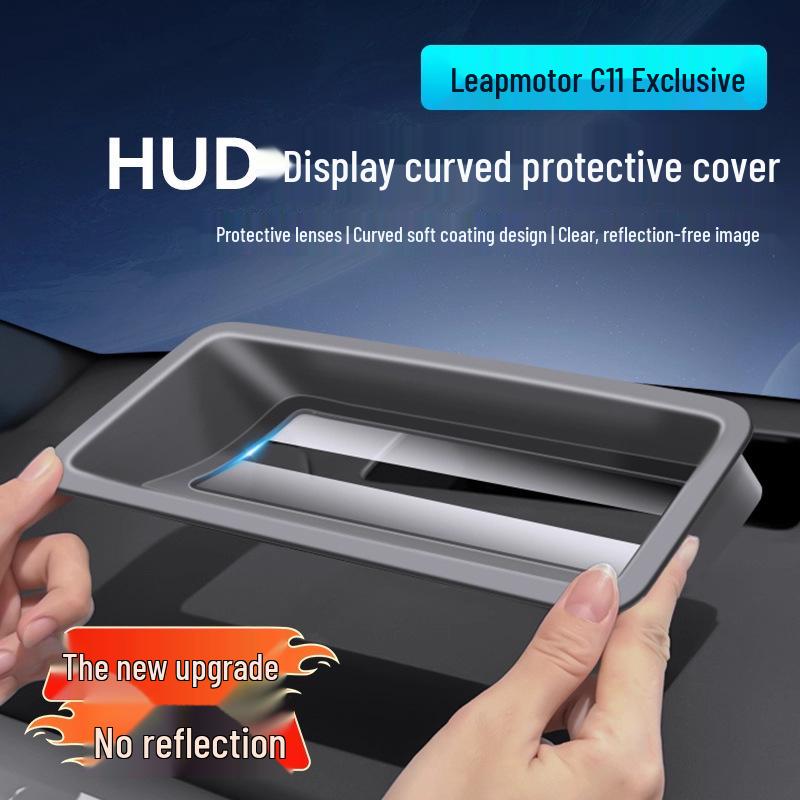 Leapmotor C11 HUD Protective Cover for Dashboard Dust Protection and Interior Modification