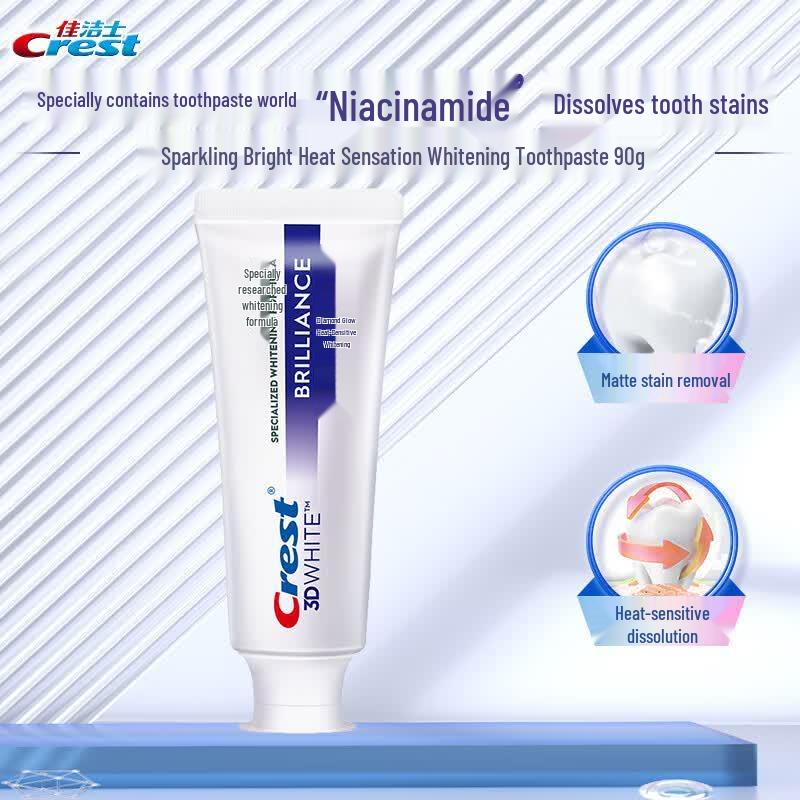 Зубная паста Crest 3D White Diamond Luminous Теплое ощущение