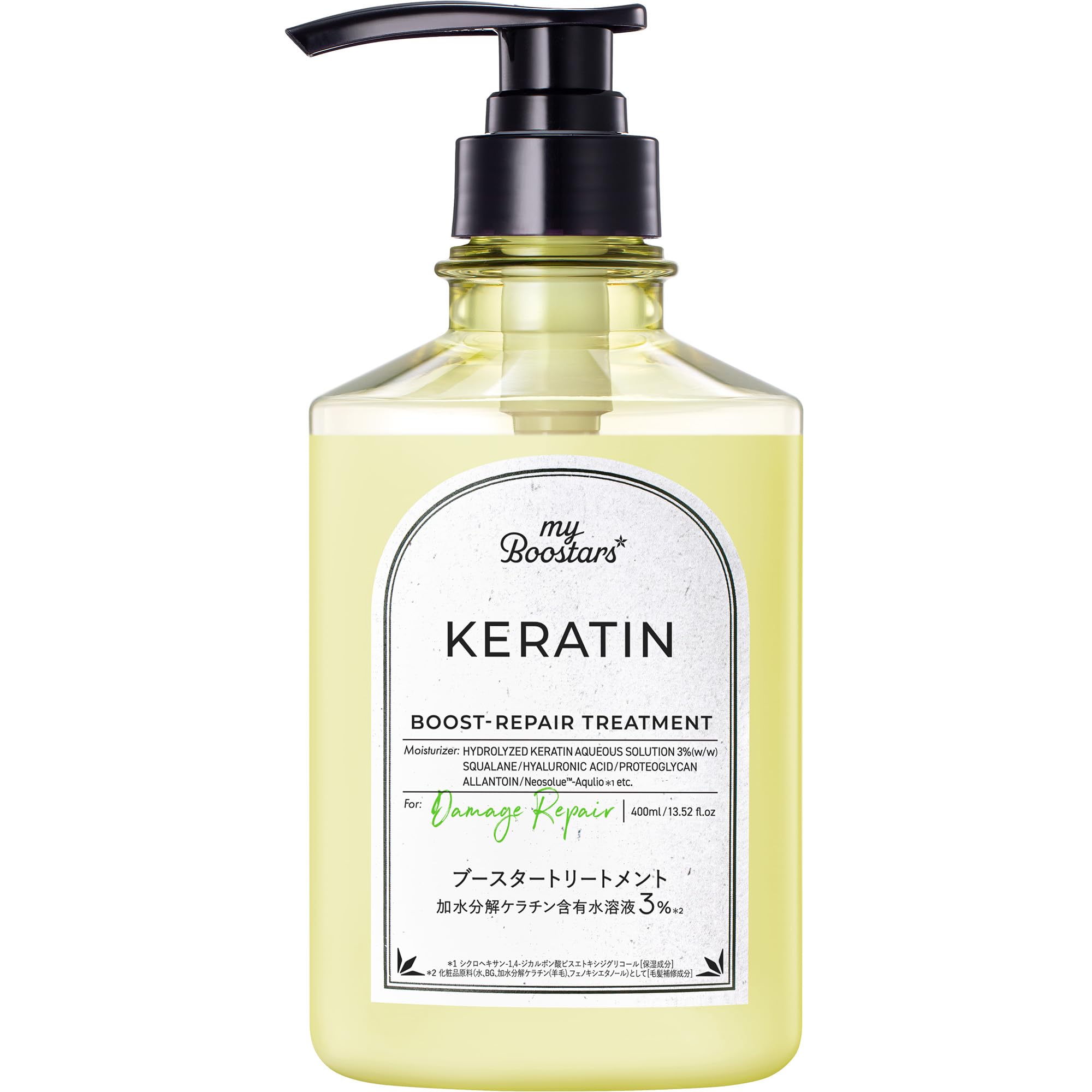 

MyBoostars [Keratin Treatment] 400ml [Damage Repair] myBoostars
