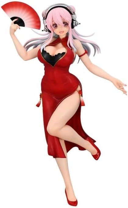 Super Sonico Trio-Try-iT Figure Chinese Dress Ver. Figure Approx. 21cm