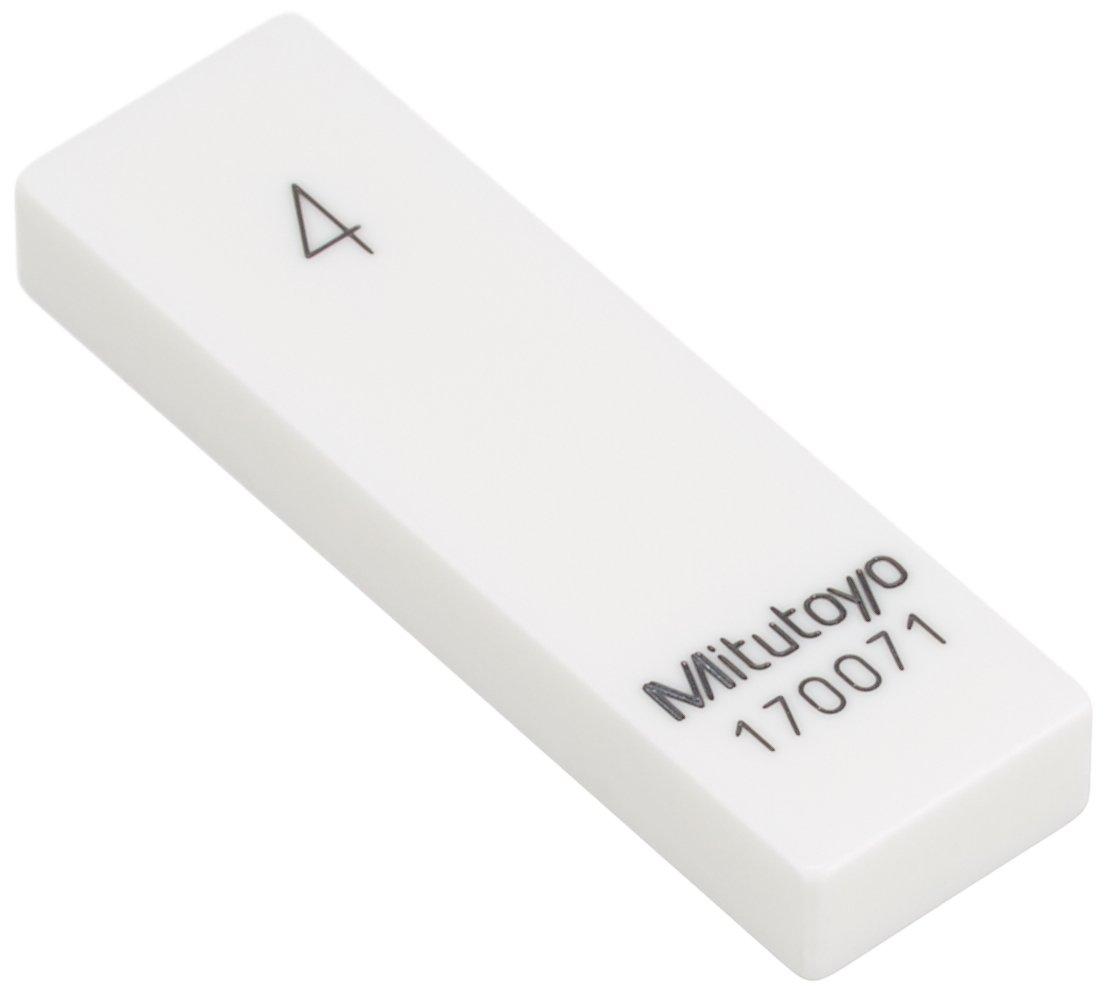 

Mitutoyo Rectangular Gauge Grade Block, Ceramic, 1, 4mm, 613614-03