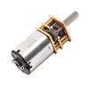 GA12-N20 Micro Motore a Riduzione in Metallo 3V 6V 12V Bassa Velocità Micro DC Spazzolato con Riduttore