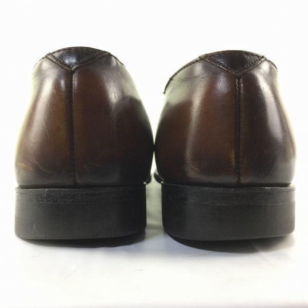 70s-80s Vintage Made In USA J.C. Penney U-Tip Goodyear Welted Business Shoes Brown Size 8.5D 26.0-26.5 Men's(USED)