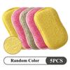 5pcs Magic Cleaning Sponge for Dishes Multi-Purpose Scrub Sponges for Kitchen Bathroom Dishwashing Brush Tools Accessories