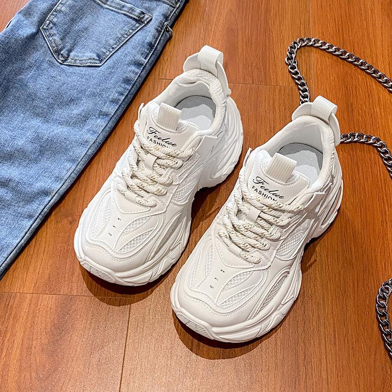 New dad shoes women's autumn student sports running casual shoes platform heightening shoes