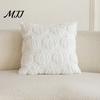 Fall Decor Pillow Case Pumpkin Pattern Pillowcase Solid Color Hide Zipper Soft Wool Pillowcases Velvet Halloween Cushion Cover Home Durable