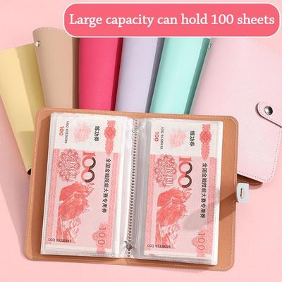 100 Obálek Výzva k úspoře peněz Zápisník pro úspory páru Úsporný pořadač Opakovaně použitelná kniha výzev k úspoře rozpočtu