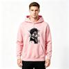 Men Anime Akaza Printed Pullover Hoodie Casual Long Sleeve Streetwear Sweatshirt