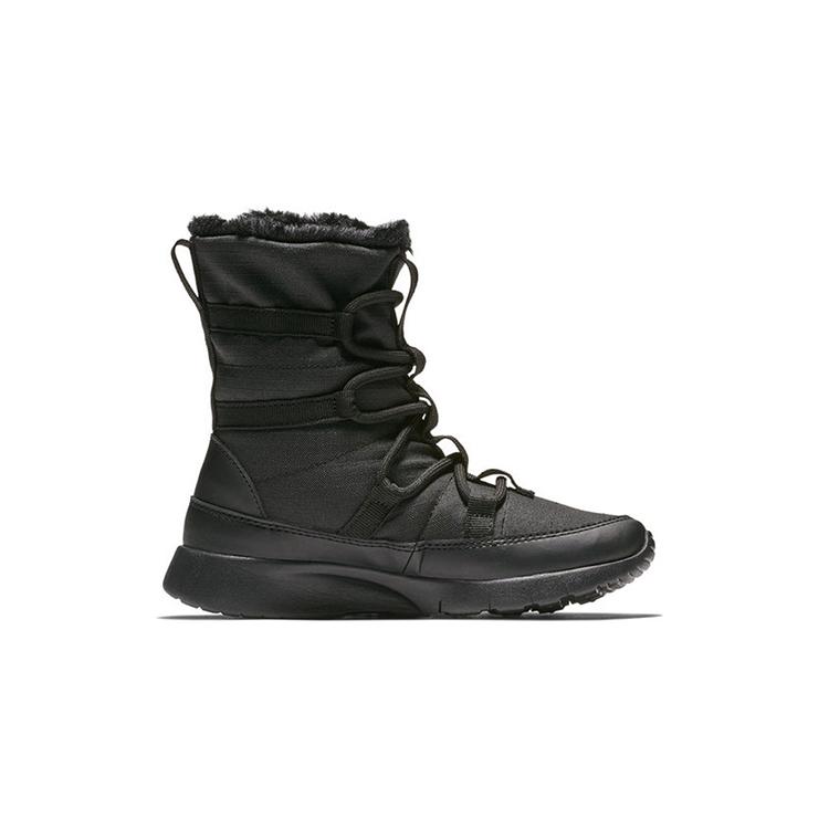 Nye Nike Venture Sklisikre Demping Varm Høy Ankel Barneløpesko Svart Barn i Alderen 3-7 År AQ9494-001