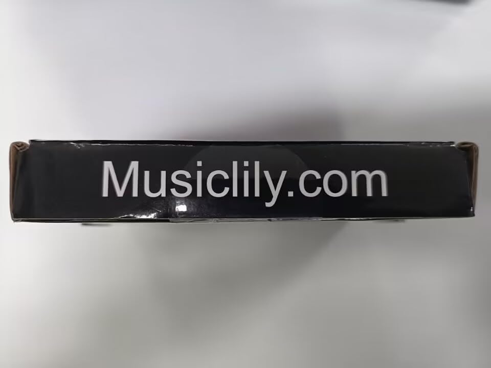 Musiclily Ultra 10.8mm Telecaster Bridge, 3-Way, Brass Saddles, Aluminum Plates, for Vintage TL Electric Guitars, Black