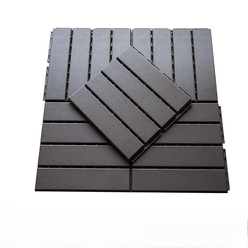 1pc Floor Tile Snap Fit Multiple Mounting Open Mesh Deck Tiles Drainage Non-slip Garden Floor Boards Patio Deck Tiles Home Decor