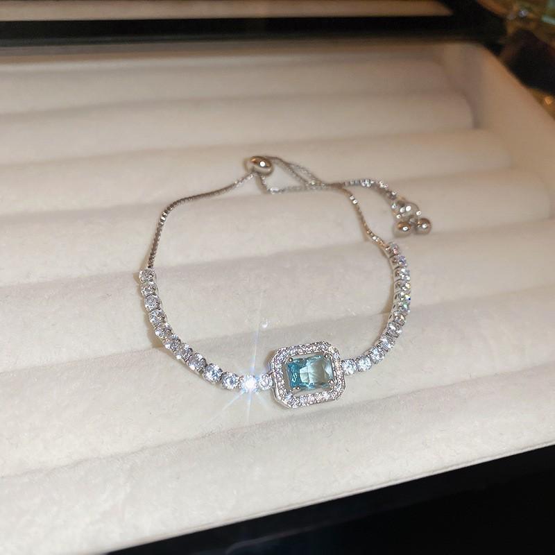 Electroplated Zircon Sun Love Bracelet Niche Sweet Versatile Bracelet Temperament Light Luxury High-end Jewelry Women