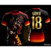 2026 Dragon Ball Licensed Print Goku No.10 Soccer Training Jersey Adult  S-6XL Stylish Street Style