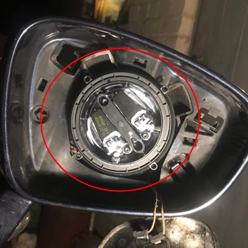 Přední Externí Ovládání skla zpětného zrcátka Pohon nastavování motoru Kompatibilní pro 206 207 306 307 308 C2 C4 C5 660238