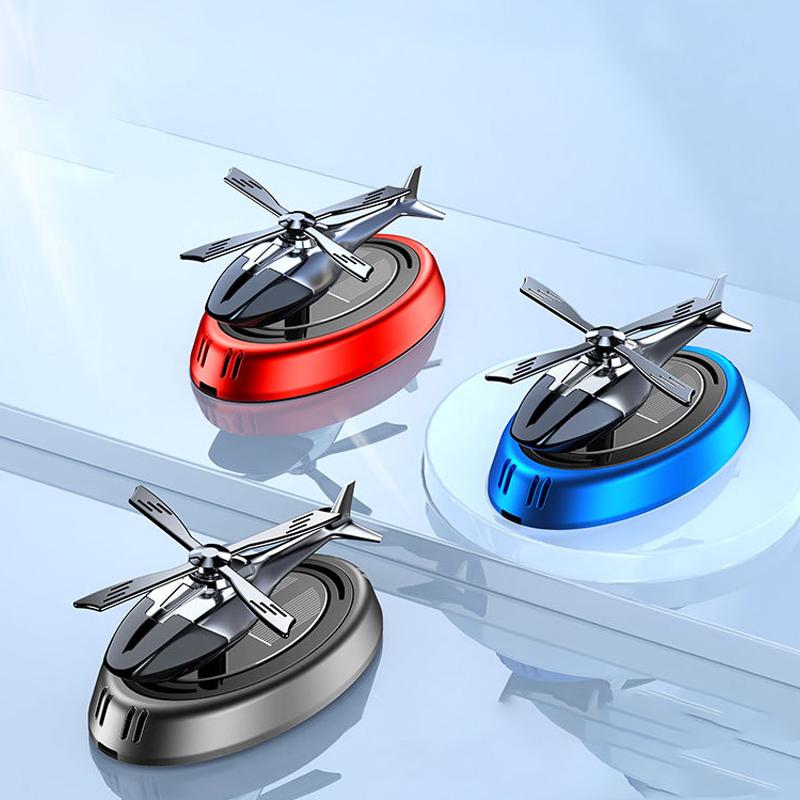 Car Perfume Ornament  Airplane Fragrance Air Freshener Universal Solar Energy Flavoring Diffuser Plane Auto Dashboard