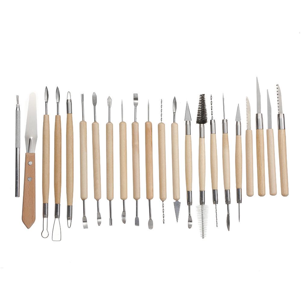 Pottery Tools Multi-Specification Clay Carving Knife Set for DIY Clay Sculpting and Trimming