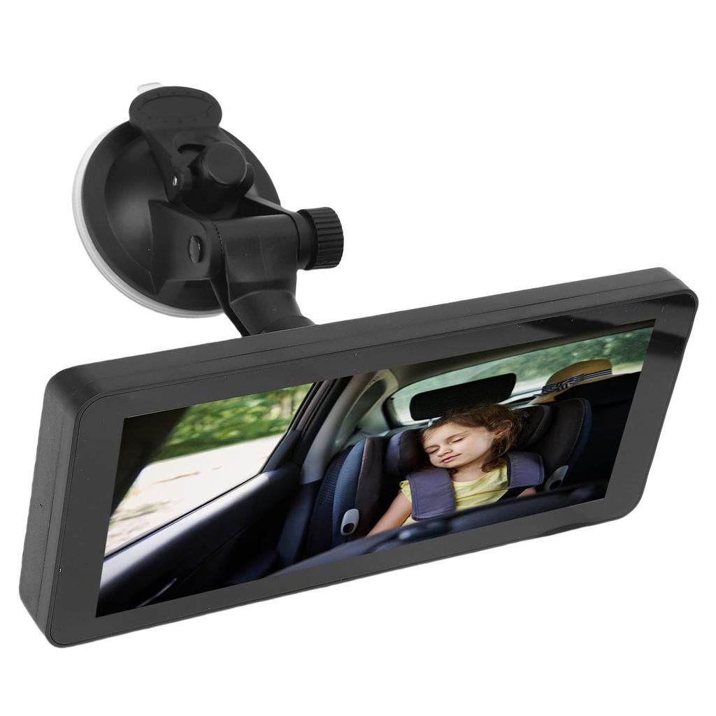 Dual Baby Car Camera with 6.86 Inch Display HD 360 Degree Rotatable   Back  Camera for Car SUV Travel