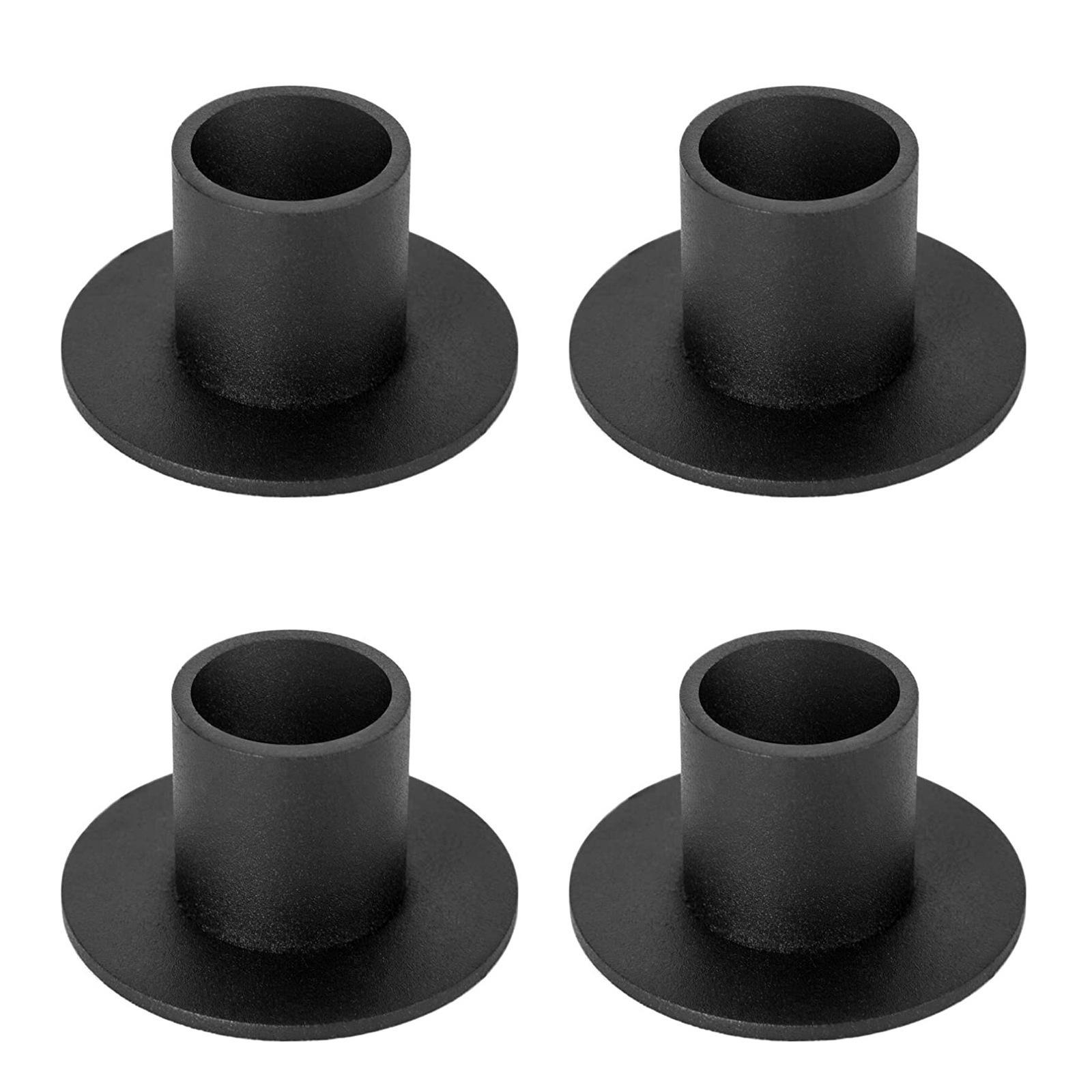 Iron Metal Taper Candle Holders Candlestick Holders,Retro Decorative Candlestick Holders for Party Table Centerpieces чёрный