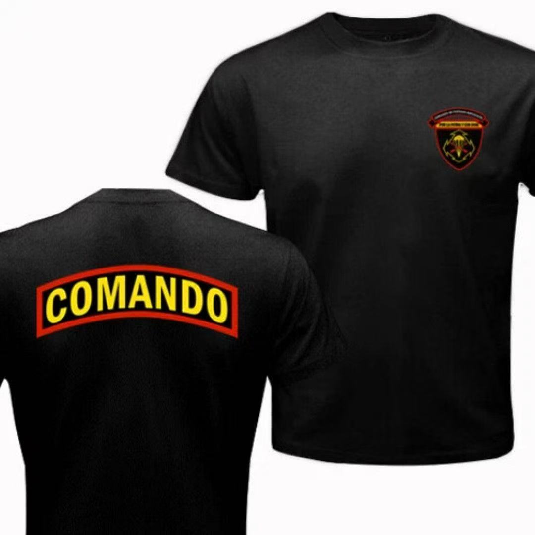 

2025 New Style of Salvador CFE Special Forces Command Printed Cotton Outer Short-sleeved T-shirt of High Quality Comfortable Tee 4XL