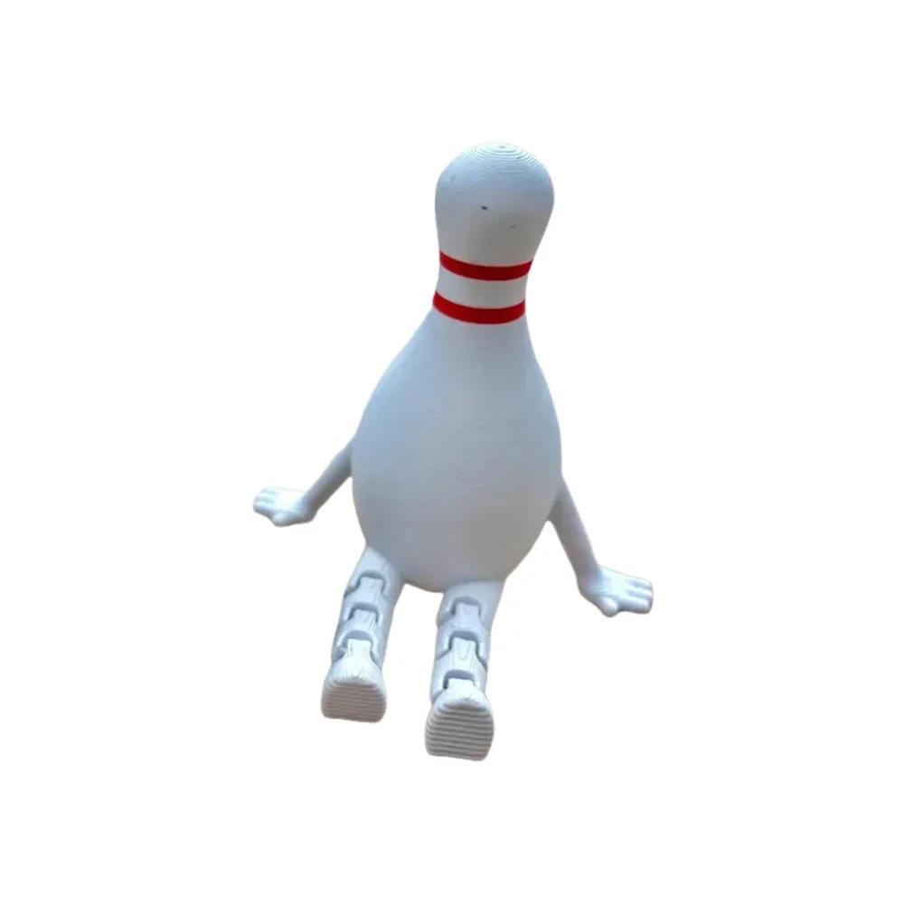 

Забавные 3D-печатные фигурки спортивных мячей, очаровательные фигурки спортсменов, набор для забавного украшения домашнего стола, уникальный подарок для любителей спорта