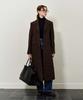 Plunastudio Classic Single Check Coat_Brown