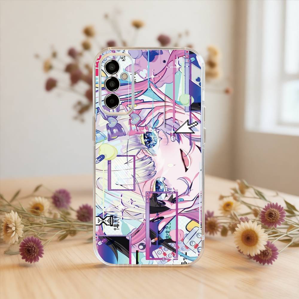 

Needy girl overload Phone Case Transparent Silicone Soft For SamsungA10,12,20,21S,30,31,40,50,51,52,70,71 Samsung a514g