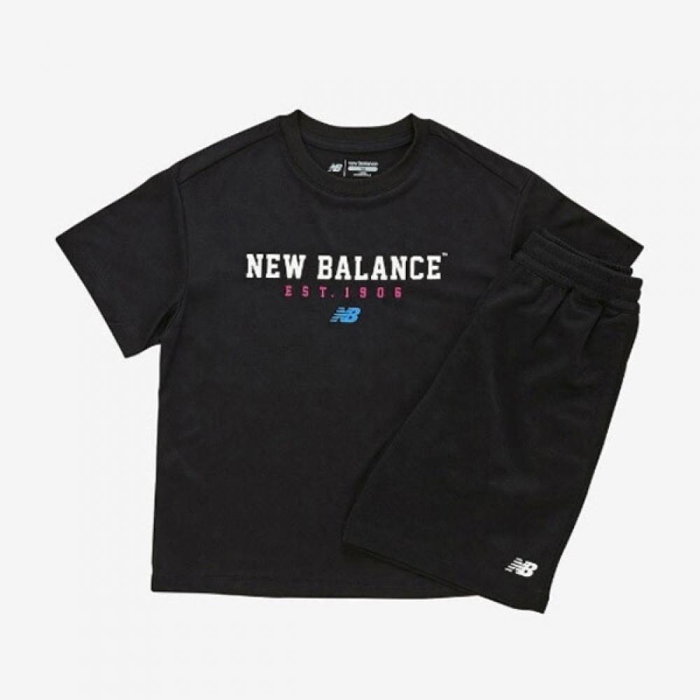 

New Balance Детский спортивный поликостюм с футболкой с коротким рукавом Nk9yf2834u 19 120