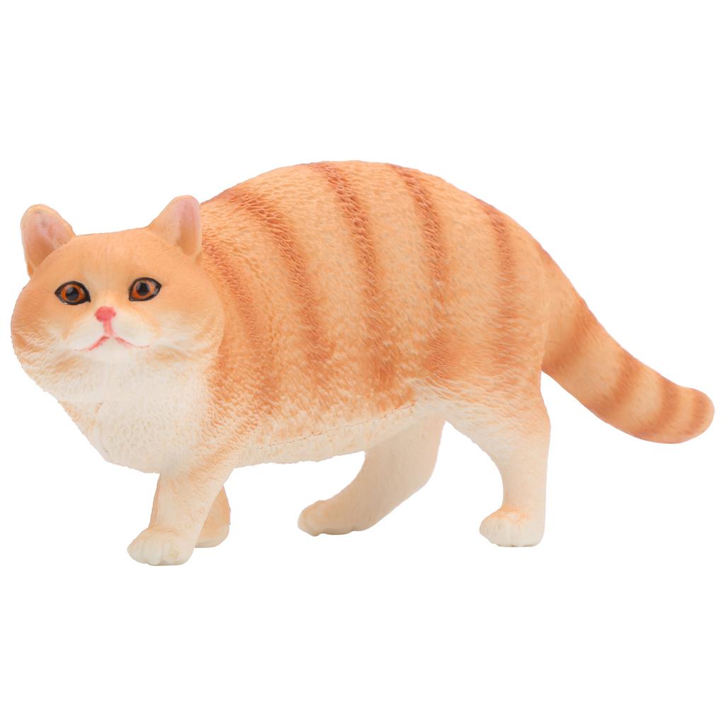 Cute Cat Model Toy Simulation Cat Model Desktop Decoration Ornaments Toy Gift