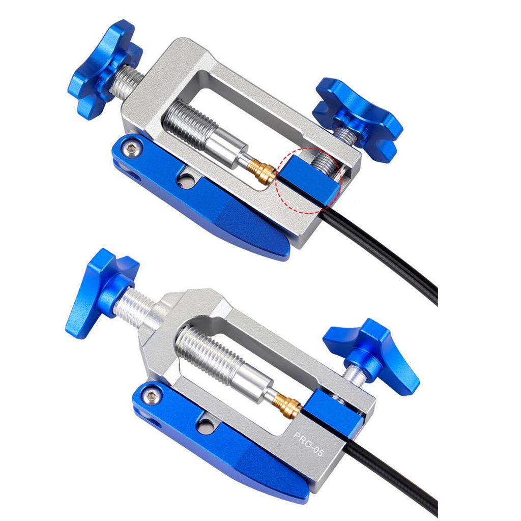Bicycles Oiling Needle Inserting Tool Hydraulic Disc Brake Hose Inserting Tool with Cutter Needle Driver Insertion Tool