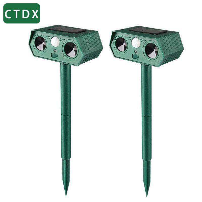 CTDX Solar Ultrasonic Animal and Pest Repeller