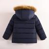 Winter Boys Padded Children's Children Hooded Velvet Thick Warm