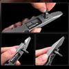 Titanium Alloy Ratchet Crowbar Ratchet Screwdriver Riding Portable Multi-Function Maintenance Tool EDC Bottle Opener Nail Lifter