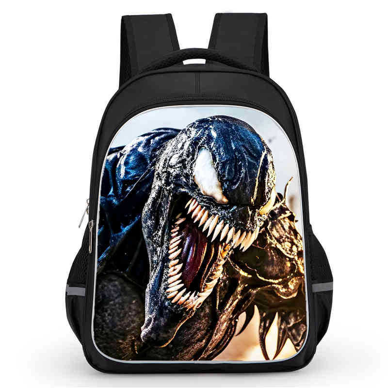 Venom 3 After A Dance Peripheral Anime Printed Backpack Student School Bag