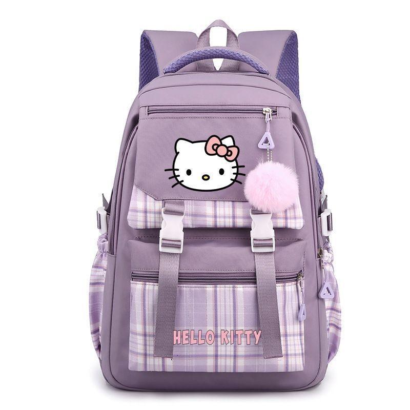 Hello Kitty School Backpack For Girls And Boys With Urban Minimalist Style And Airflow Design For Travel