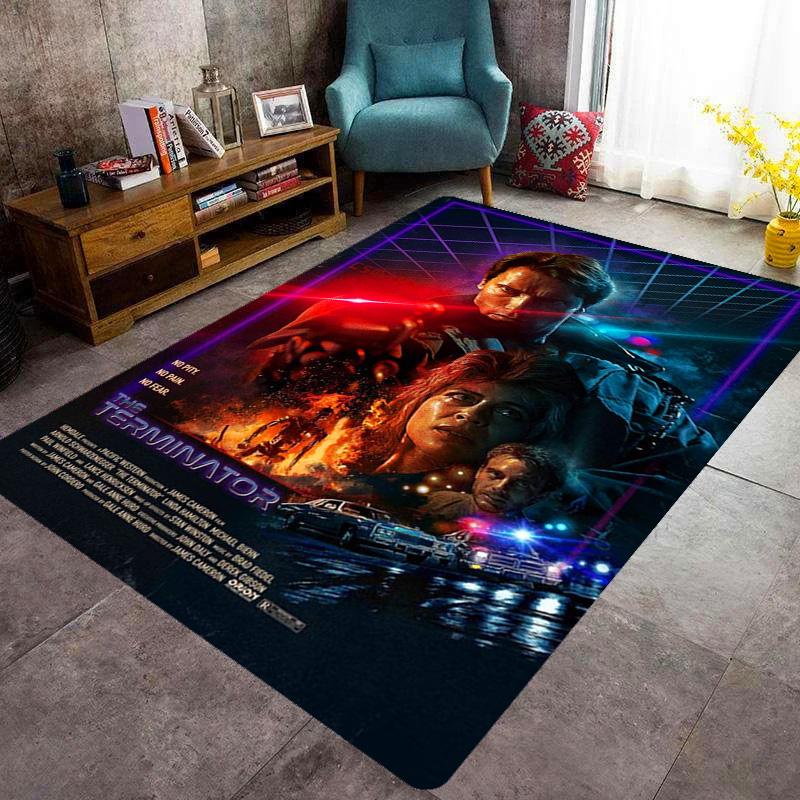 Terminator: Dark Fate - Battle Survival carpet Living room and bedroom mats floor mats Art Protective pad Doormat