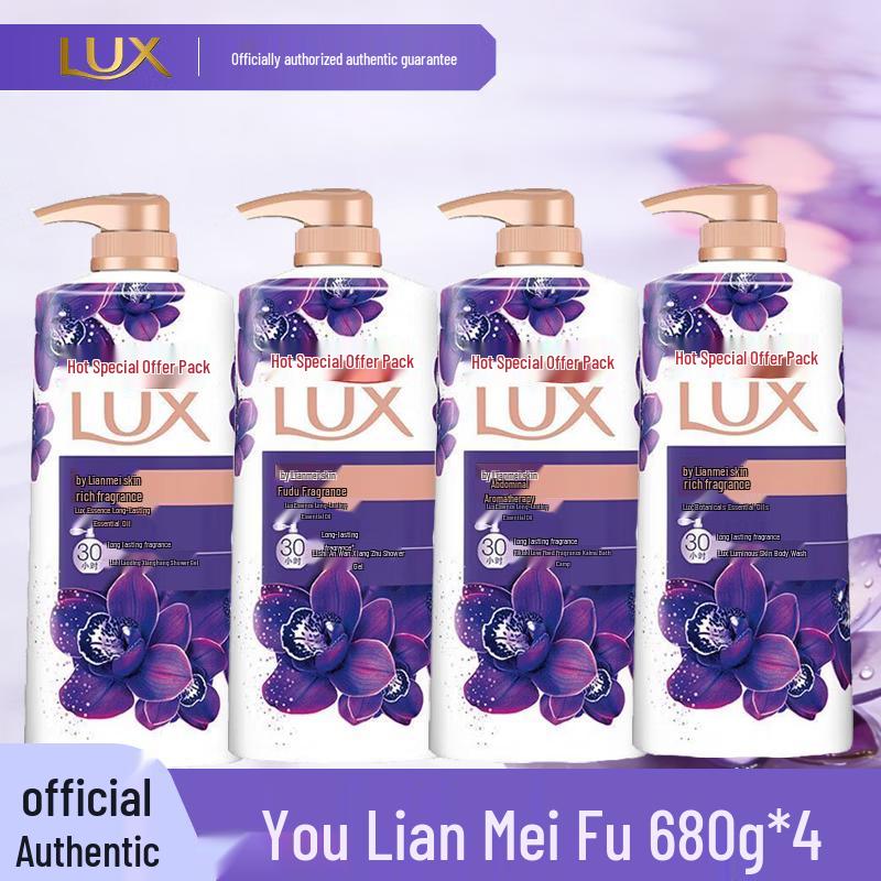 

LUX Пленительный аромат лотоса Гель для душа, 4 шт.