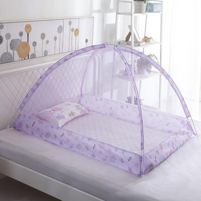 Bed Cover Curtain Full Cover Design Encrypted Yarn Easy To Fold Open Quickly Bottomless Anti-mosquito Polyester Infant Yurt Mosquito Net Bed Accessory