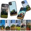 for Samsung Galaxy S25 S24 S22 S23 FE Ultra Plus A56 A05 A06 A15 A16 A55 S7 Edge Phone Cover Case Farms Vehicles Tractors Casing