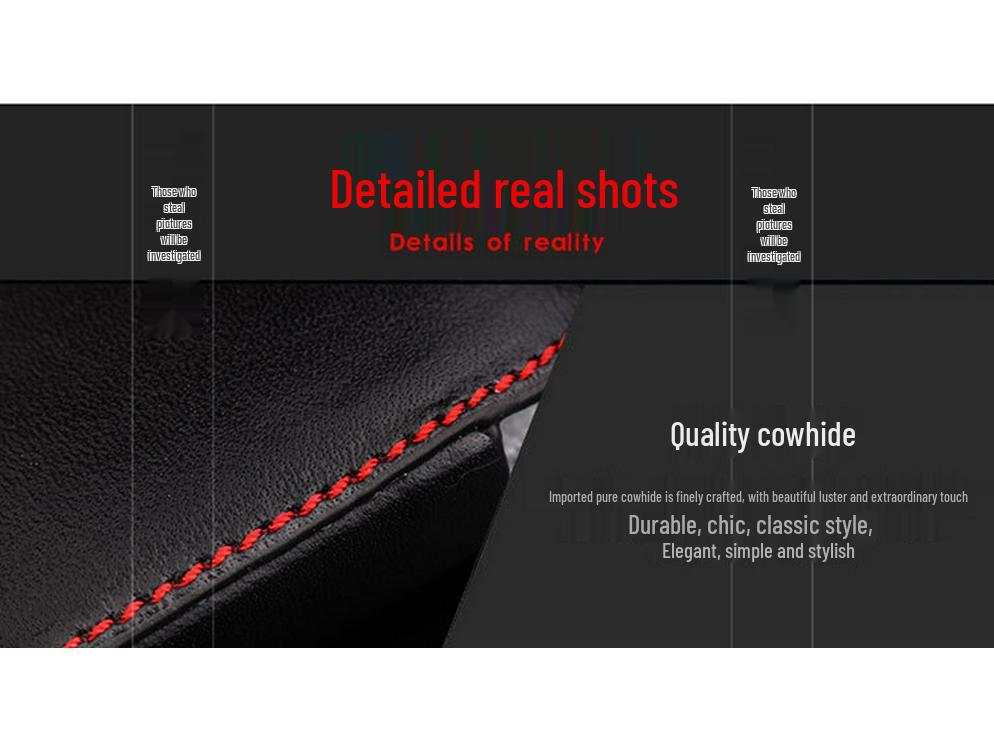 Jeep Liberty, Renegade, Grand Cherokee, Compass Genuine Leather Key Cover