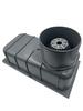 Gutter Sediment Trap Gutter Cleaner Gutter Revision Manhole Lower Drain 110 Gray