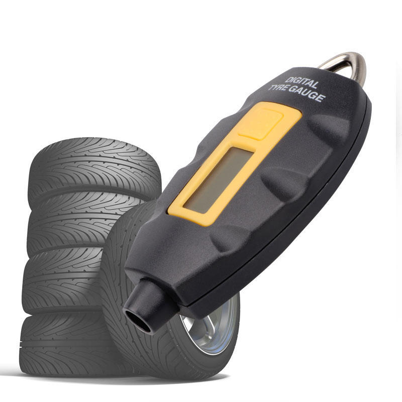 LED Backlight Wheel Tire Tyre Air Pressure Gauge Tester Digital Auto Meter Tool Vehicle Motorcycle