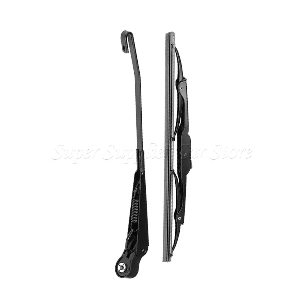 12V Univerzální rameno stěrače s lištou 01287358 7731000001 0390506510 Pro Willis Jeep Traktor Pro Rybářský člun Karavan