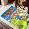 Pippi Adventure Floor Mat Perfect for Dining Room Outdoor Balcony Foyer Anti-slip Rug Office home decor Luxury Gift for Birthday, Christmas, Wedding