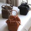 Lindi Bag Leather Top-layer Cowhide High-quality Feel Doctor Single-shoulder Slanting Hanging Handbag Medium