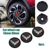 4pcs 60mm 56mm Car wheel emblem Wheel Center Hub Cap auto Rim refit dust-proof badge covers styling accessories For Chevrolet HK2