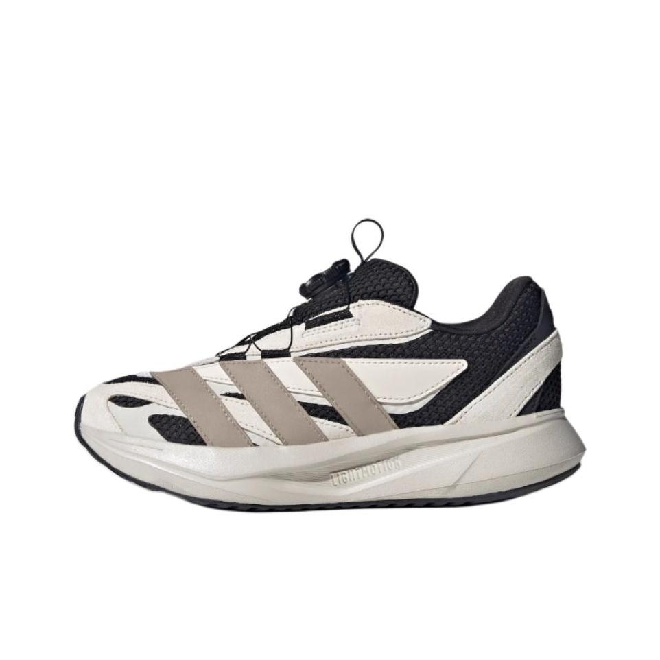 Adidas Lightblaze Habu Comfortable Non-Slip Durable Low-Top Casual Shoes Kids Sneakers White KJ6285