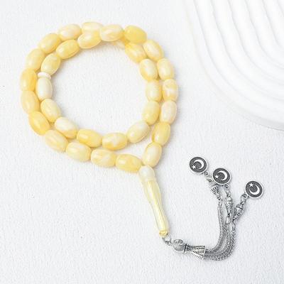 Nahöstliches 33-Perlen Muslimisches Gebetsrosenkranz Tasbih