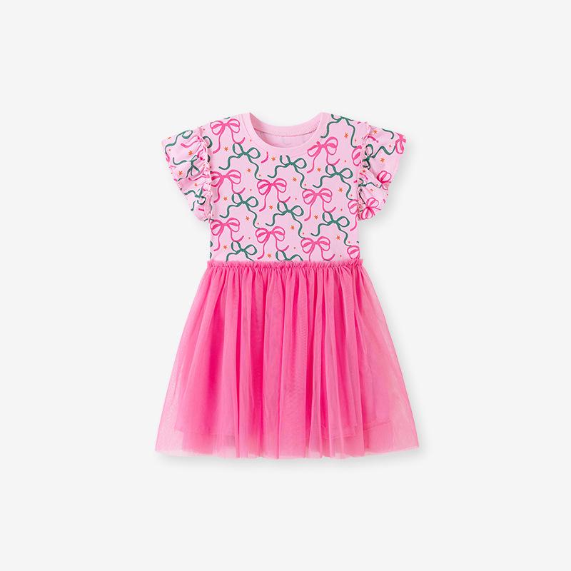 Летнее сетчатое платье для девочки Little Maven в европейском и американском стиле