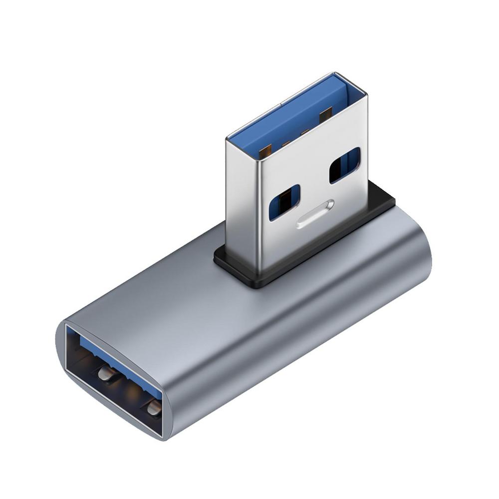 90 270 Degree Angle USB 3.1 Connector Adapter Male to Female Left Right Up Down Angle USB to USB3.1 Adapter Extension Converter